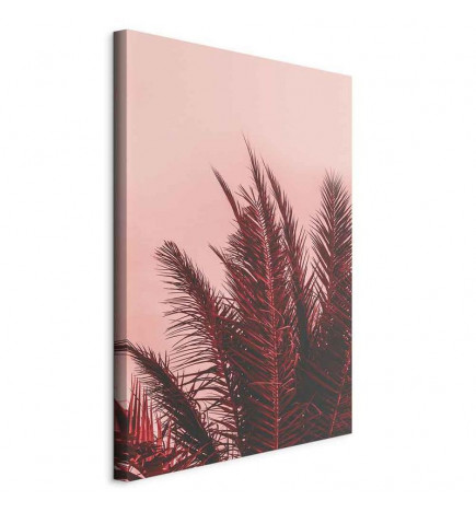 Canvas Print - Palm Trees at Sunset (1 Part) Vertical