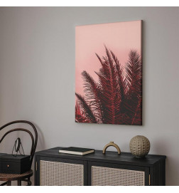 Tableau - Palm Trees at Sunset (1 Part) Vertical