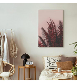 Taulu - Palm Trees at Sunset (1 Part) Vertical