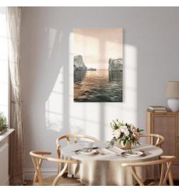 Canvas Print - Ice Statues (1 Part) Vertical