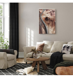 Canvas Print - Mountain Serpentine (1 Part) Vertical