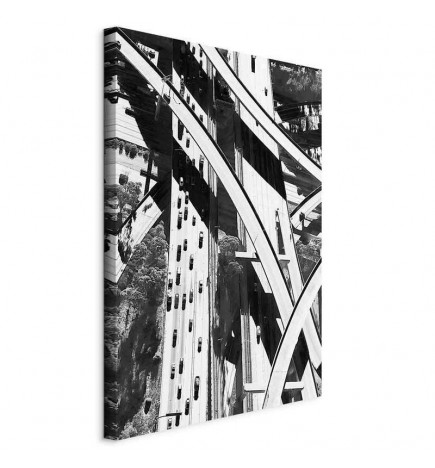 Tablou - City Geometry (1 Part) Vertical