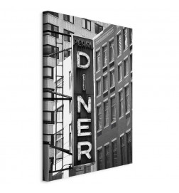 Tablou - New York Neon Sign (1 Part) Vertical