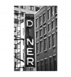 Seinapilt - New York Neon Sign (1 Part) Vertical