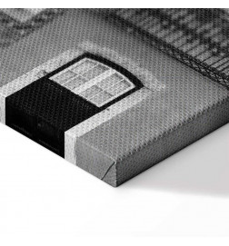 Canvas Print - Patterned Windows (1 Part) Vertical