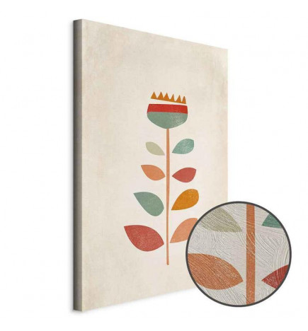 Canvas Print - Queen of Flowers (1 Part) Vertical