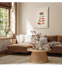 Leinwandbild - Queen of Flowers (1 Part) Vertical