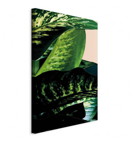 Schilderij - Dieffenbachia (1 Part) Vertical