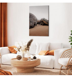 Canvas Print - Abandoned Cutters (1 Part) Vertical