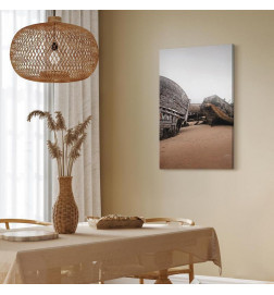 Canvas Print - Abandoned Cutters (1 Part) Vertical