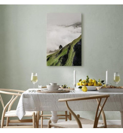 Canvas Print - Tree Above Clouds (1 Part) Vertical