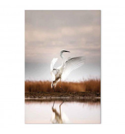 Quadro - Autumn by the Lake (1 Part) Vertical