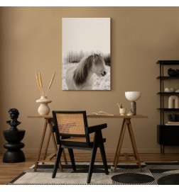 Schilderij - Horse Mane (1 Part) Vertical