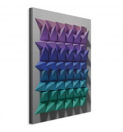 Canvas Print - Uniform Motion (1 Part) Vertical