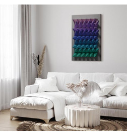 Canvas Print - Uniform Motion (1 Part) Vertical