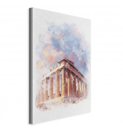 Seinapilt - Painted Parthenon (1 Part) Vertical