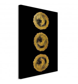 Cuadro - Golden Knots (1 Part) Vertical