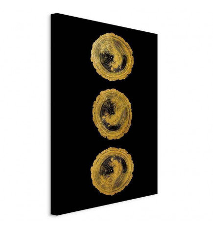 Seinapilt - Golden Knots (1 Part) Vertical