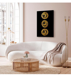 Quadro - Golden Knots (1 Part) Vertical