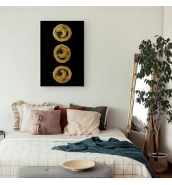 Quadro - Golden Knots (1 Part) Vertical