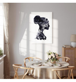 Canvas Print - Abstract Profile (1 Part) Vertical