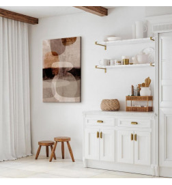 Schilderij - Back to Thirst (1 Part) Vertical