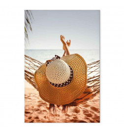 Quadro - Hammock on the Beach (1 Part) Vertical