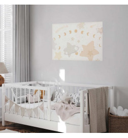 Plakāts - Moon and Stars