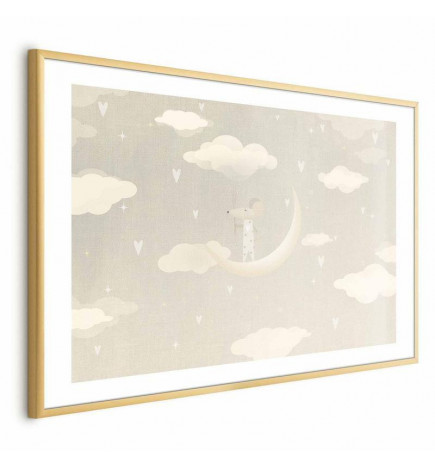 Juliste - Mouse on the Moon