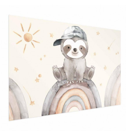 Juliste - Little Animal Among Stars and Rainbows