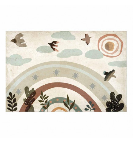 Juliste - Rainbow and Birds
