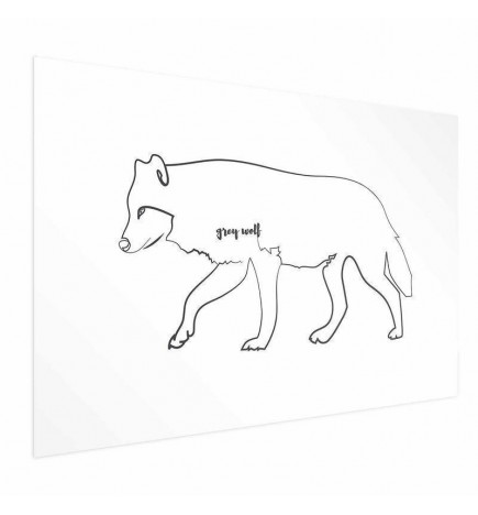 Plakatas - Wolf