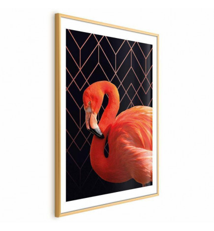 Juliste - Flamingo Solo