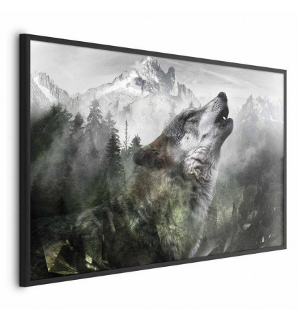 Plakat - Howling Wolf