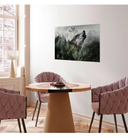 Plakāts - Howling Wolf