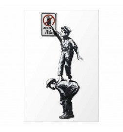 Plakatas - Graffiti is a Crime