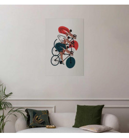 Plakāts - Olympics - Cycling Race