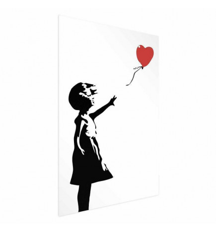 Plakatas - Girl with a Balloon