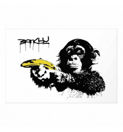 Plakat - Banksy: Monkey with a Banana