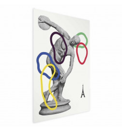Plakatas - Collage Graphic - Discus Thrower - Sculpture