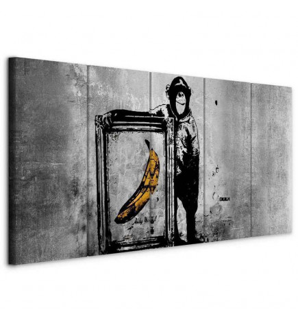 Tablou - Banksy: Monkey with Frame