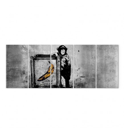 Quadro - Banksy: Monkey with Frame