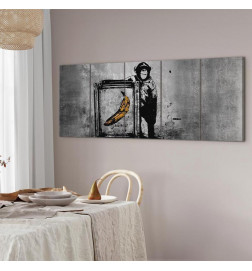Quadro - Banksy: Monkey with Frame