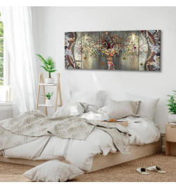 Canvas Print - Tree of Life (5 Parts) Narrow