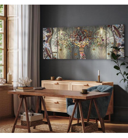 Cuadro - Tree of Life (5 Parts) Narrow