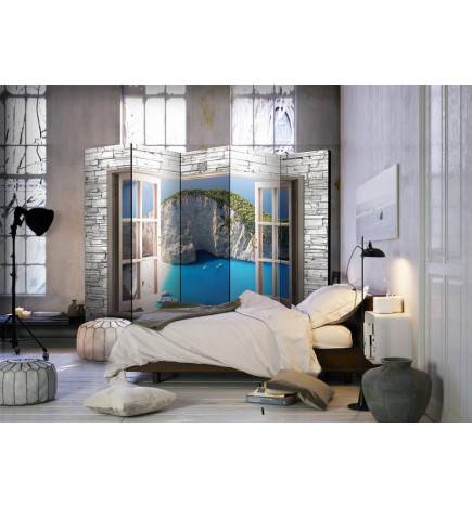 Room Divider - Azure Paradise II [Room Dividers]