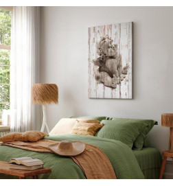 Canvas Print - Pensive Cupid (1 Part) Vertical