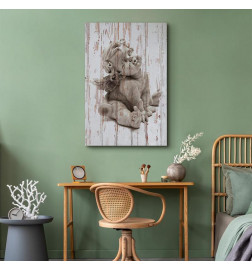 Canvas Print - Pensive Cupid (1 Part) Vertical