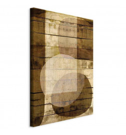 Seinapilt - Golden Chocolate (1 Part) Vertical