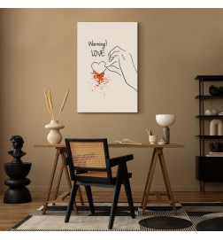 Tableau - Warning! Love (1 Part) Vertical